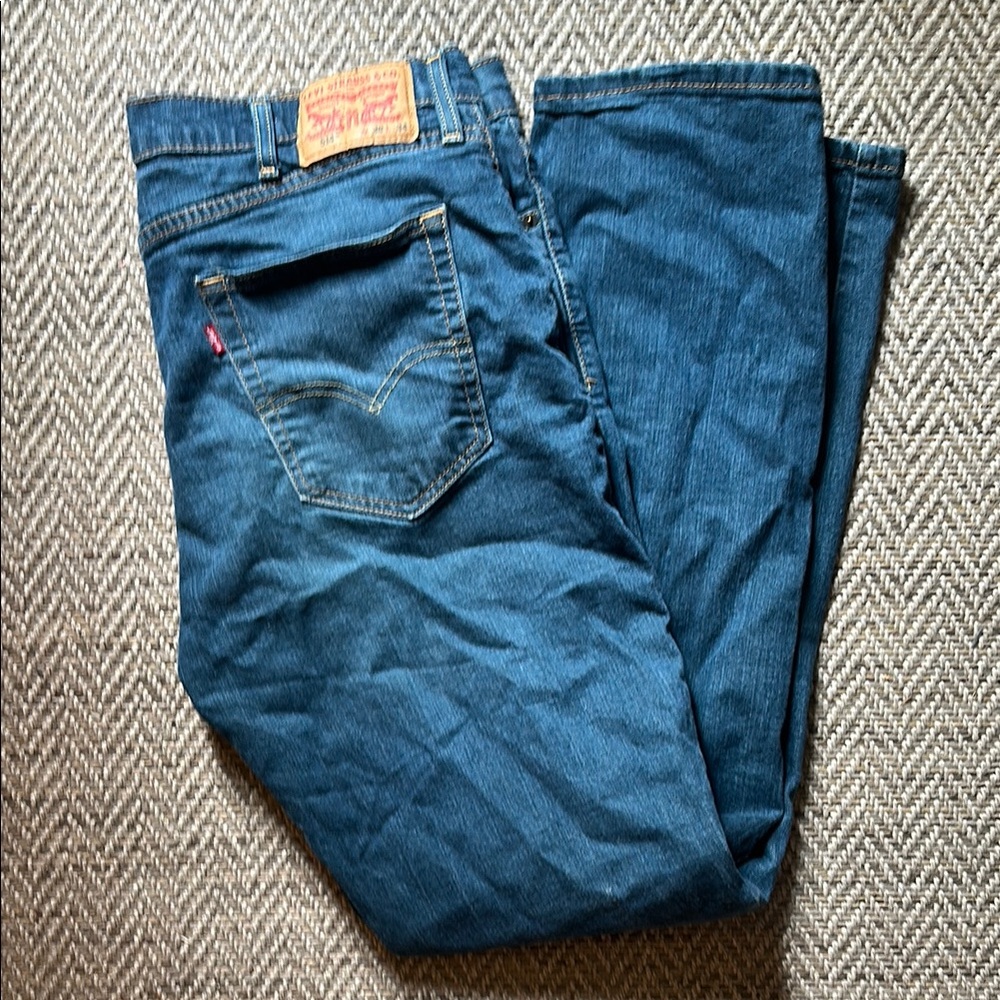 Levi's Blue Straight Jeans Classic Denim
